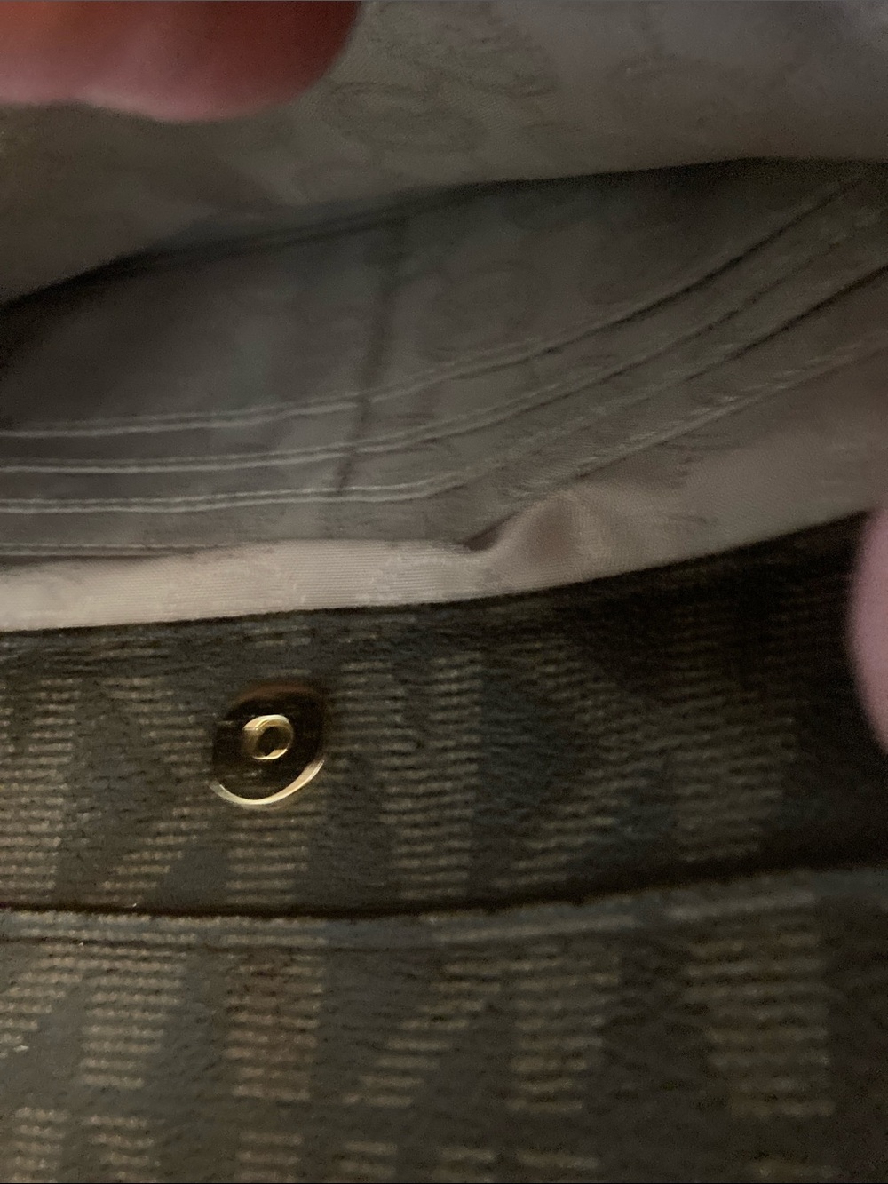 Michael Kors Tote, brown with pink trim - Picture 12 of 12
